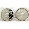 Image 2 : 2-PITTSBURGH PIRATES 1oz .999 SILVER ROUNDS