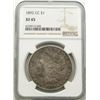 Image 1 : 1892-CC MORGAN DOLLAR NGC XF45