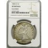 Image 1 : 1860-O SEATED DOLLAR NGC XF DETAILS