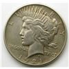 Image 1 : 1921 PEACE DOLLAR VG