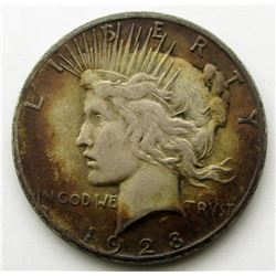 1928 PEACE DOLLAR FINE
