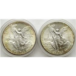 2-MEXICO LIBERTADS 1oz .999