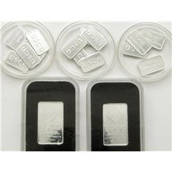 15-1g USCG .999 SILVER BARS & (2) 1/4 USCG