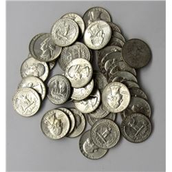 40-BU 1959 WASHINGTON QTRS - NICE 90% SILVER