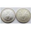 Image 2 : 2003 & 2008 AMERICAN SILVER EAGLES