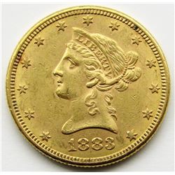 1883-P Ten Dollar $10 Liberty Eagle