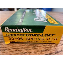Remington express core lokt 30-06, 180gr