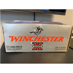 Winchester super X .22cal Brick of 500
