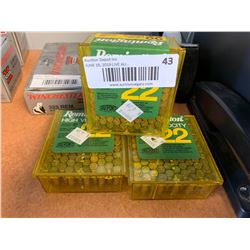 Remington high velocity .22 cal lot of 4