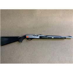 Remington RD 1959 .22 cal silver/black semi auto rifle with vinyl stock