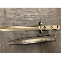 Metal Frame Bayonette with sheath