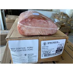 Case of Sofina Foods Frozen Turkey Bacon Style Fully Cooked Smoked with Pork (4 x 1.8kg)