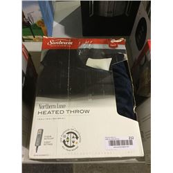 Sunbeam Heated Throw Blanket (50 x 60")