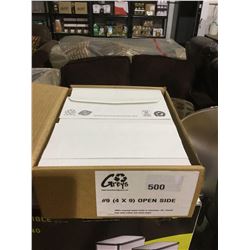 Case of Greys #9 (4x9) Open Side Letters (500ct)