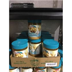 Case of Kraft Sea Salt Peanut Butter (12 x 750g)