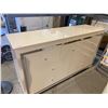 Image 2 : Queen 7 piece bedroom set includes: dresser, 2 nite stands, headboard, mirror, frame, rails & misc s