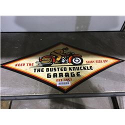 "Garage" Metal Sign
