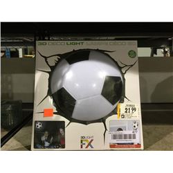 3D Light Fx Soccer Ball