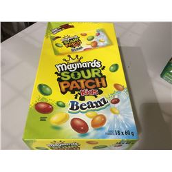 Case of Maynards Sour Patch Kids Beanz (18 x 60g)