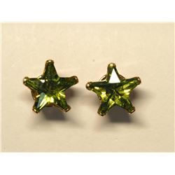 10K Cubic Zirconia Earrings. Retail $120
