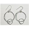 Image 1 : Sterling Silver Hoop Earrings(6.91g). Approx. Retail $140