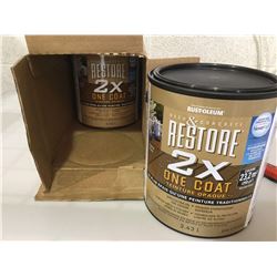 Lot of Rust-Oleum Deck & Concrete Restore (2 x 3.43L)