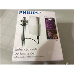 Philips Enhanced Digital PerfomanceIndoor/Outdoor18dBAmplified Antenna