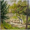 Image 4 : Oil on Board Landscape Signed Crosbee 1932