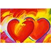 Image 3 : Peter Max German Pop Oil on Paper W Gallery