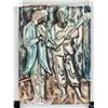 Image 2 : Vytautas Kasiulis Lithuanian Expressionist Gouache