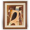 Image 2 : Wifredo Lam Cuban Surrealist Oil on Canvas