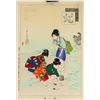 Image 1 : Japanese Woodblock Meiji 1897 Authenticity Letter