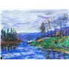 Image 1 : Signed Sisley French Impressionist Pastel on Paper