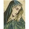 Image 1 : Framed Embroidery Portrait of Nun