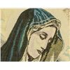 Image 3 : Framed Embroidery Portrait of Nun
