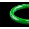 Image 2 : Chinese Green Hardstone Carved Bangle