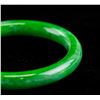 Image 3 : Chinese Green Hardstone Carved Bangle