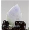 Image 2 : Chinese Two Lavender Jadeite Fish Plaques