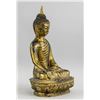 Image 2 : Chinese Ming Style Gilt Bronze Shakyamuni Buddha