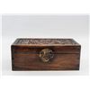 Chinese Rosewood Carved Dragon Jewellery Box