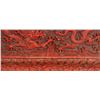 Image 4 : Chinese Red Lacquer Carved Dragons Tray