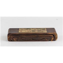 Chinese Wood Small Shelf Set