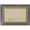 Image 1 : "Shoeless" Joe Jackson Autographed Cut Card COA