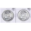 Image 1 : Lot of 1881-S & 1882-S $1 Morgan Silver Dollar Coins