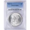 Image 1 : 1887-S $1 Morgan Silver Dollar Coin PCGS MS62