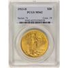 Image 1 : 1913-D $20 St. Gaudens Double Eagle Gold Coin PCGS MS62