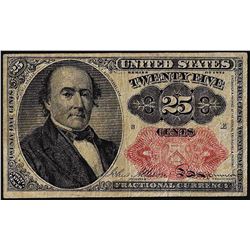 1874 Fifth Issue Twenty-Five Cents Fractional Currency Note