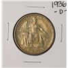 Image 1 : 1936-D San Diego Exposition Commemorative Half Dollar Coin