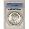 Image 1 : 1881-S $1 Morgan Silver Dollar Coin PCGS MS66