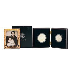 1995 Civil War Battlefield Commemorative (2) Coin Set w/Box & COA
